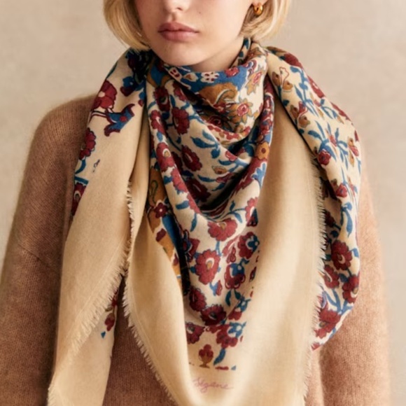 Sezane Accessories - Sezane Pio 'Pastel Forest' NIB/NWT